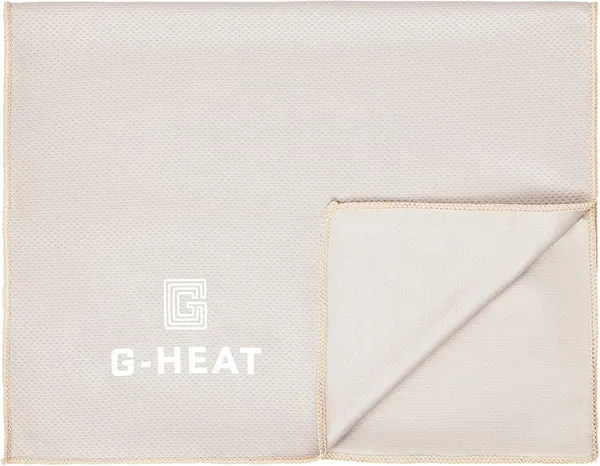 G-HEAT Serviette de sport en microfibre pour le refroidissement | 100 x 30 cm | Anti-transpiration, séchage rapide et UPF50+ | Serviette multifonction pour le refroidissement (Fitness)