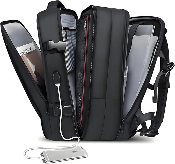 Romantic Crown Mochila de Viagem Expansivel Masculina Feminina