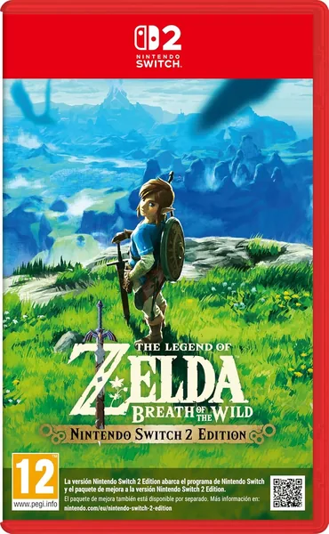 Zelda Breath of the Wild - Nintendo Switch 2 Edición
