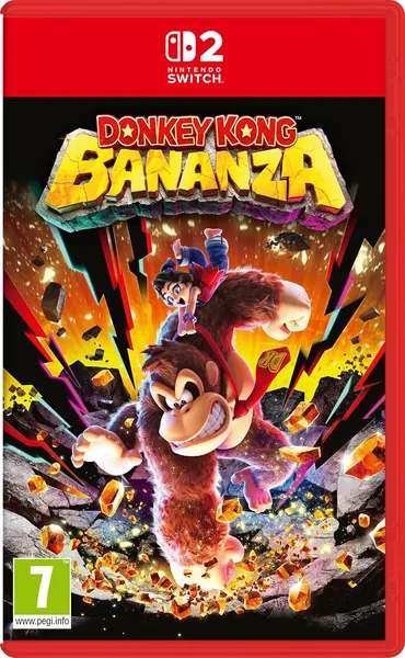 Donkey Kong Bananza - Switch 2 35% de Descuento