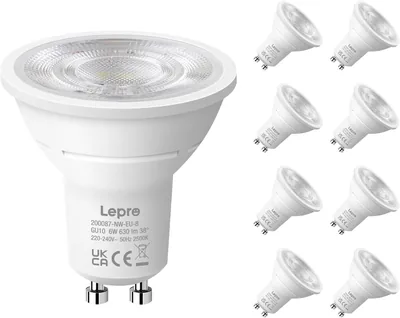 Lepro GU10 LED Spotlight Bulbs 10% Off