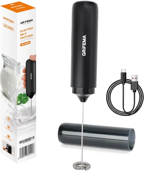 GRIFEMA USB Rechargeable Milk Frother