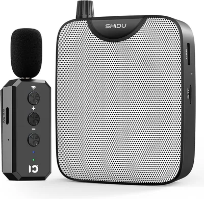 SHIDU Voice Amplifier with Wireless Lavalier Microphone - Best Deal