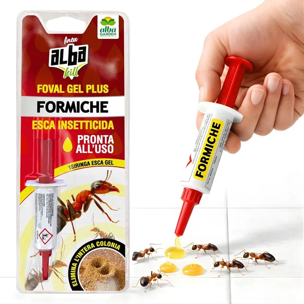 Albagarden Insecticide Gel Ants - Delayed Action Ant Bait To Eliminate Colony