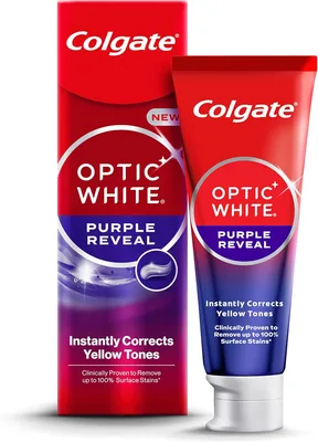 Colgate Optic White Purple Toothpaste