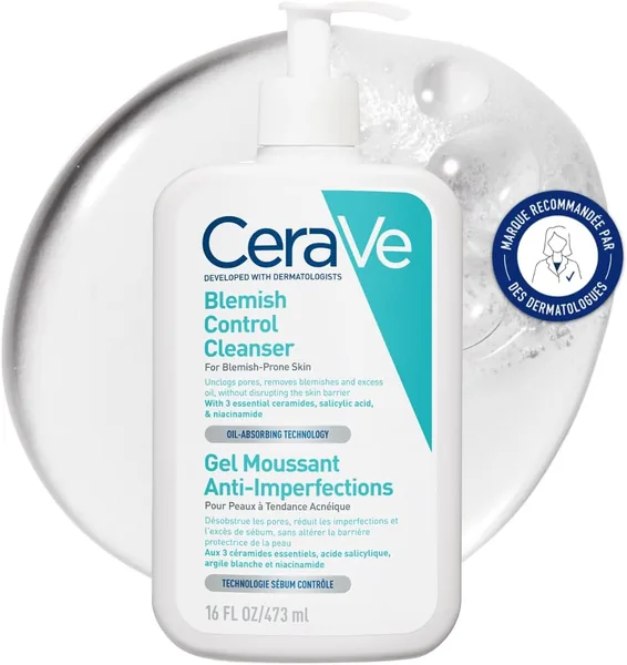 CeraVe - Gel Moussant Anti-Imperfections - 23% de réduction