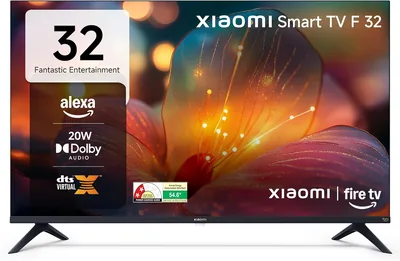 Xiaomi 80 cm (32 इंच) F सीरीज़ एचडी रेडी स्मार्ट एलईडी फायर टीवी L32MB-FIN 48% ऑफ