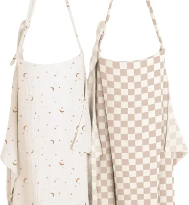 Konssy 2-Pack Muslin Nursing Cover Up Best Deal