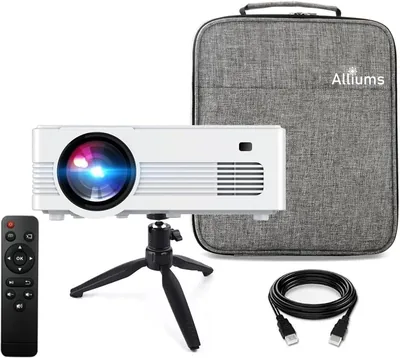 ALLIUMS HD Mini Projector 1080p 8500 Lumens Best Deal