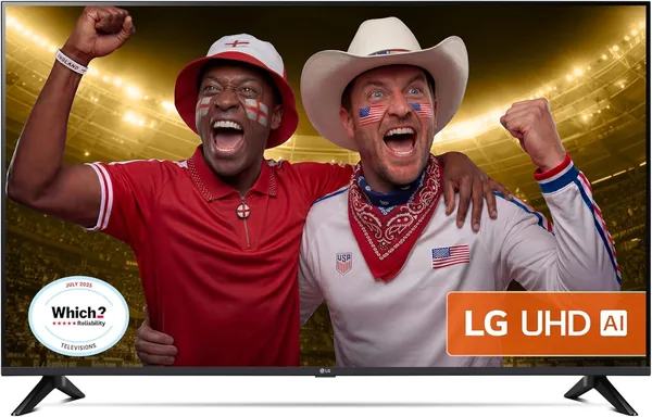 LG 55UA73006LA 55-Inch 4K Ultra HD HDR Smart TV (webOS 25 Platform with AI Concierge, Alpha 7 Proces