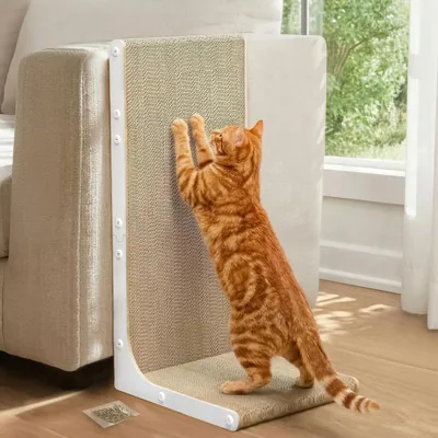 SmartCat L-Shaped Cat Scratcher 58cm - 14% Off