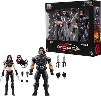 Figura Marvel Legends X-23 E Warpath - Melhor Oferta