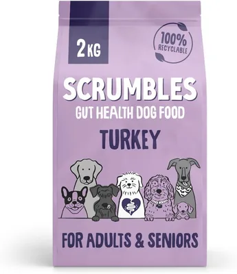 Scrumbles Dry Dog Food Turkey 50% 2kg Best Deal