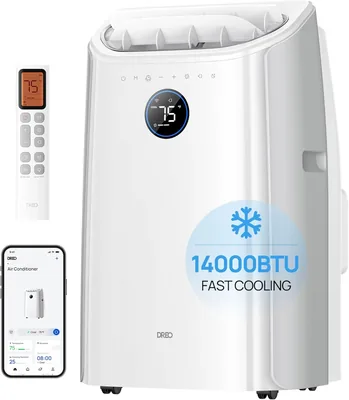 DREO Portable AC 14000 BTU Smart ASHRAE Cooling Best Deal