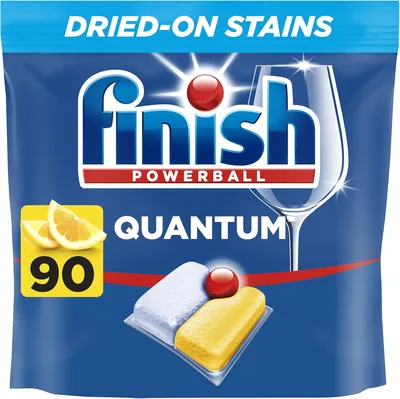 Finish Quantum Dishwashing Tablets Lemon 90 Pack Best Deal