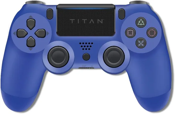 Titan Wireless Bluetooth Controller for PS4/PS3/PC/iOS/Android - Blue 13% Off