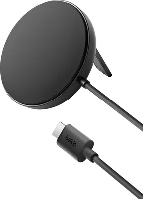 Belkin Magnetisk draadloze laddplattform 15W med utvecklare stöd - Qi2 Kompatibel MagSafe Ladare för iPhone 16 Series, Sam
