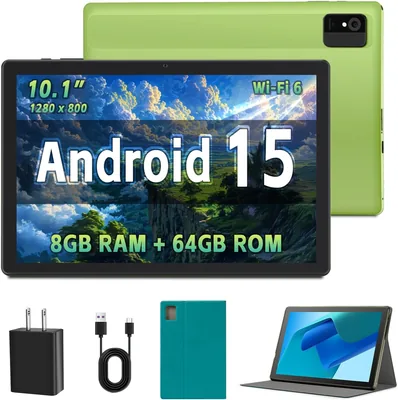10 Inch Android Tablet 15 - 8GB RAM 64GB Green