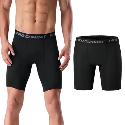 Men's Compression Shorts - PRO COMBAT Super-Dry Sport Shorts, Best Deal