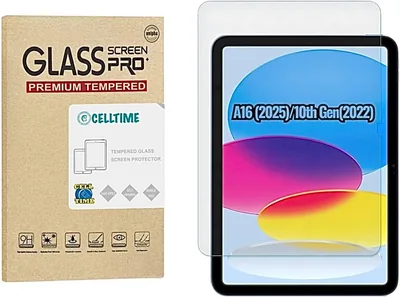 CellTime Tempered Glass Screen Guard for iPad 11" (A16) - Best Deal