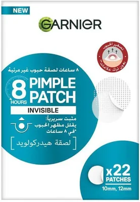 Garnier SkinActive Invisible Pimple Patch, Fast Clear, 22 Patches