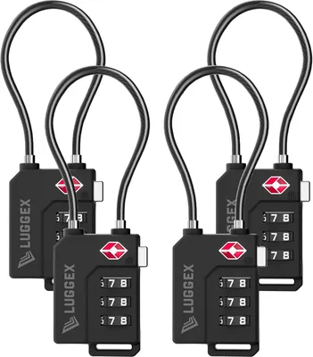 LUGGEX TSA Luggage Locks - Best Deal