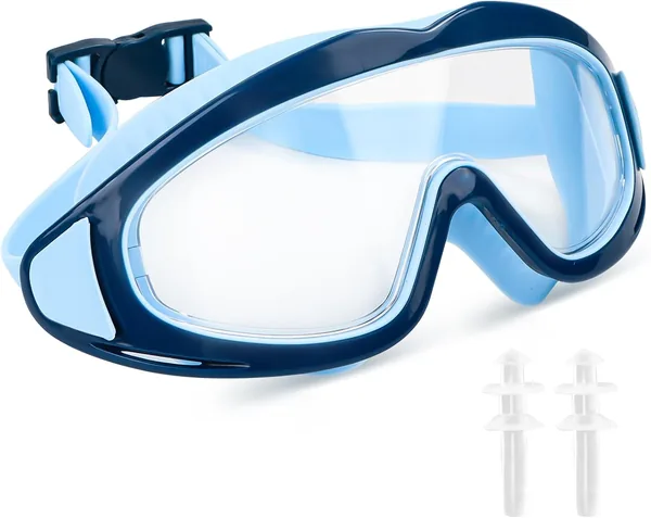 Feirdhoo Kids Svimsgoggor, Dyvingsglassar 3-15 År Anti Fog, Vattendragande Svimsgoggor Snorkling Mask 180°