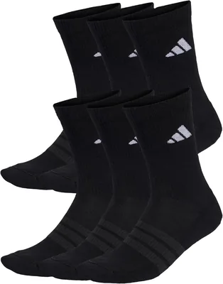 adidas Cushioned Crew Socks 6 Pairs
