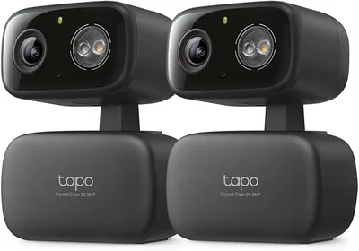 Tapo - Cámara de Seguridad 2K 3MP con Detección de Gritos, Interior y Exterior, 41% Off
