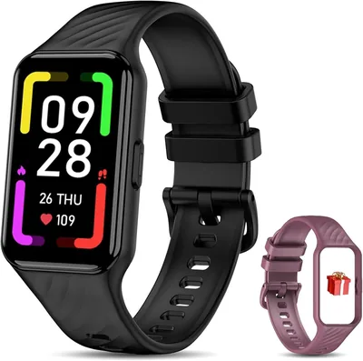IOWODO Smart Watch - Heart Rate SpO2 Monitor
