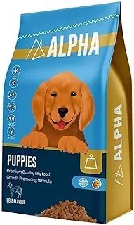 طعام جاف ألفا للكلاب (4 كجم، صغار كلاب اللحم البقري) من Pets Zone
