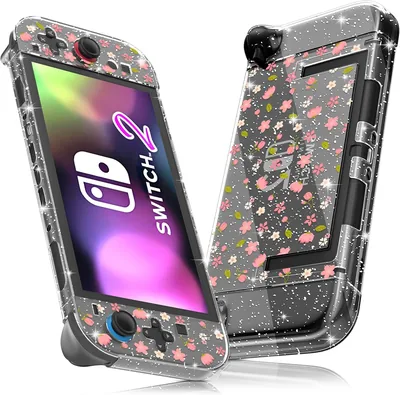 FUNDIARY Glitter Sakura Case for Switch 2 - Best Deal