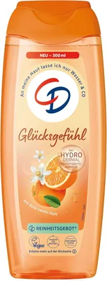 CD Shower 'Happiness Feeling' | Erfrischendes Duschgel mit Wohlfühlduft | Mit Hydro-Dermal-Komplex | Für Empfindliche Haut - 70% Rabatt
