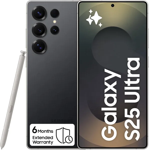 Samsung Galaxy S25 Ultra AI Phone, 256GB Storage