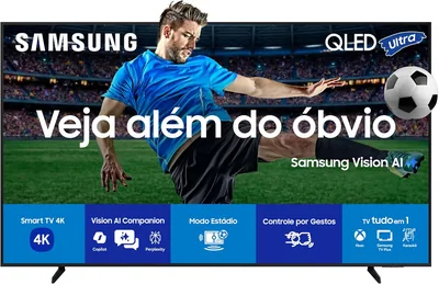 TV Samsung Vision AI 50" QLED 4K Q7F 2025 - Melhor Preço