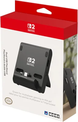 Soporte de juego HORI con doble USB para Nintendo® Switch 2 - Mejor Precio