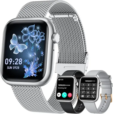 Smartwatch Women Fitness Watch Bluetooth Phone