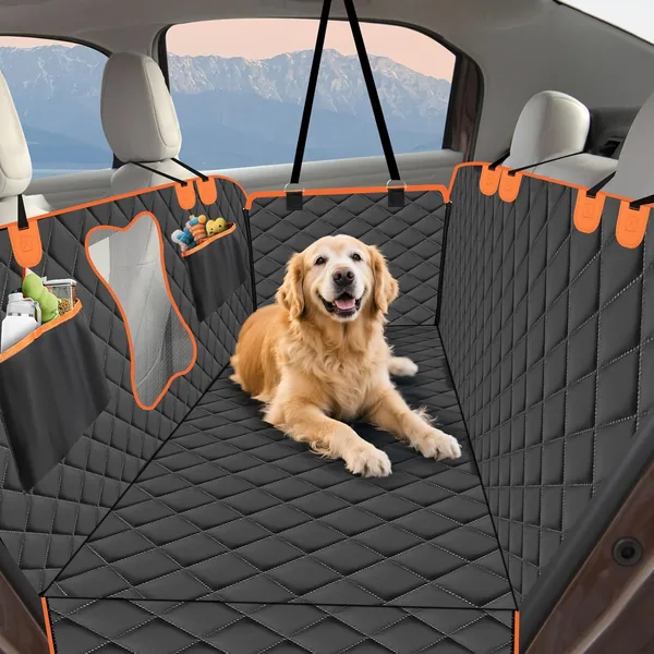 Vortix Car Dog Protection - Le meilleur compagnon de voyage protège votre intérieur de voiture et réduit le besoin de laver votre véhicule