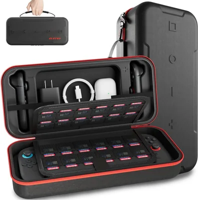 Carrying Case for Nintendo Switch 2, Portable Travel Pouch, EVA Hard Shell