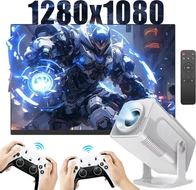 HCS350 Pro Mini Gaming Projector 4K Android 12 Best Deal