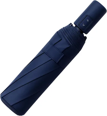 Guarda-Chuva Premium Dobrável com Cabo Premium - Abertura Automática 1 Clique, Antivento, Proteção UV, Impermeável, Elegante - Melhor Preço