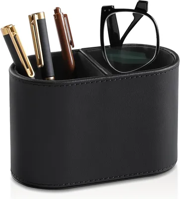 MEIBOOCH PU Leather Pen Holder - Best Deal