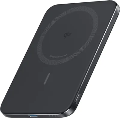 Anker Nano Power Bank (5,000mAh, MagGo, Slim) Qi2 対応 磁気充電 最大出力15W MagSafe 互換 - ベストディール