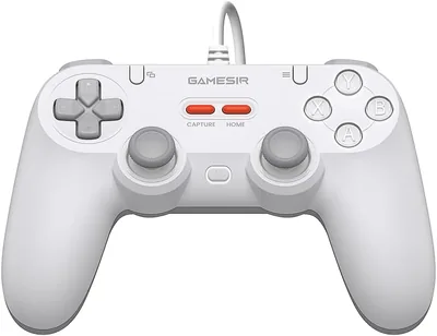 GameSir Tegenaria Lite: لوحة تحكم كمبيوتر سلكية، معدل استطلاع 1000 هرتز، عصا تحكم تأثير المجال، 2 أزرار قابلة لإعادة الخرائطة، ثنائية الاستخدام - عرض خاص 14% تخفيض