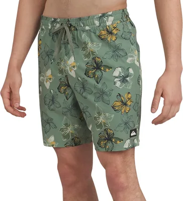 Quiksilver Men's Swimwear Regular Fit Stretchable Comfort Liner Swim Trunks