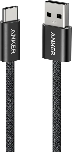 Anker Zolo USB-C & USB-A Cable 1.0m Black