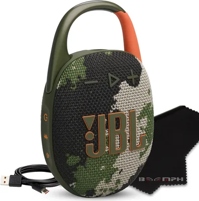 JBL Clip 5 Portable Bluetooth Speaker - Squad - Best Deal