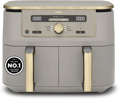 Ninja MAX Dual Zone DZ400UKSTGD Air Fryer 9.5L