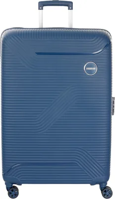 تخفيض 17% على حقيبة American Tourister MAXPLUS السفر الكبيرة، 79 سم، زرقاء بحرية مع موافقة TSA