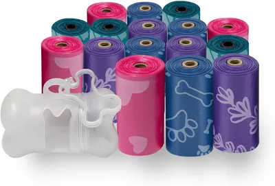 Best Pet Supplies Dog Poop Bags - Leak-Proof Outdoor Cleanup, 150 Pack
